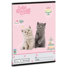 Ars Una: Animales Lindos - Fiesta del Té cuaderno a cuadros A/5 27-32