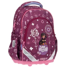 Ars Una: Animales Lindos - Mochila anatómica con diseño de cachorro de teckel 33x42x21cm