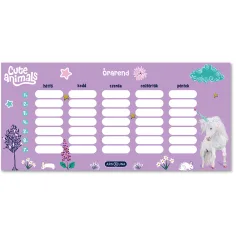 Ars Una: Animales Lindos-unicornio de una sola cara, horario de dos caras
