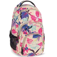 Ars Una: Beach flowers mochila escolar AU-2, mochila 32x46x22cm