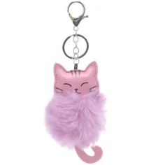 Ars Una: Bolsa pompon - gata lila