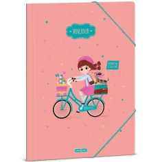 Ars Una: Bonjour carpeta elástica tamaño A/4