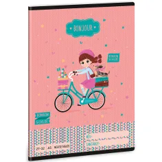 Ars Una: Bonjour cuaderno a cuadros A/5 27-32