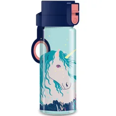 Ars Una: Botella BPA libre con diseño de unicornio Stardust 475ml