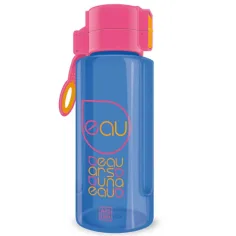 Ars Una: Botella de agua BPA libre de 650ml en rosa y azul