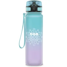 imagen de Ars Una: Botella de agua con degradado de color sin BPA de orquídea 600 ml 1