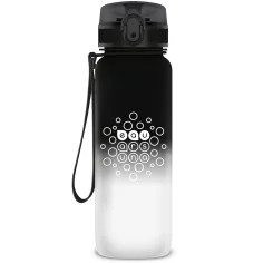 Ars Una: botella de color degradado mate sin BPA - 800 ml - Black&White