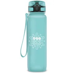 Ars Una: Botella de motivación Mint sin BPA 1000ml