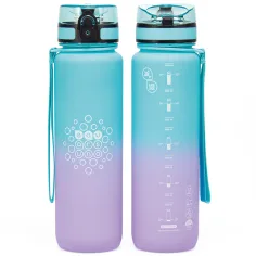 imagen de Ars Una: Botella de motivación Orchidea libre de BPA 1000ml 2