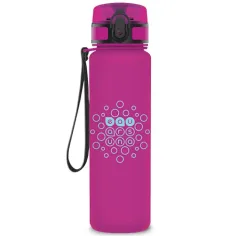 Ars Una: Botella mate magenta libre de BPA 600ml