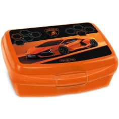 Ars Una: Caja de almuerzo naranja Lamborghini