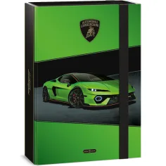 Ars Una: Caja de cuadernos con diseño de Lamborghini verde A/4
