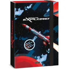 Ars Una: Caja de cuadernos con goma explorador del espacio A/4