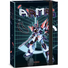 Ars Una: Caja de cuadernos de goma con diseño de robot A4