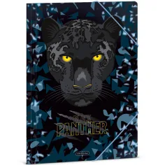 Ars Una: Carpeta elástica Black Panther tamaño A4