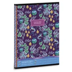 Ars Una: Catalina Estrada cuaderno de lecciones A5 de 38 hojas con monos