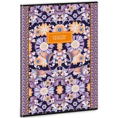 Ars Una: Catalina Estrada Flower Lili cuaderno de cuadros extra con ganchos de 40 hojas A/4