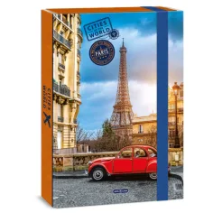 Ars Una: Cities - París caja de cuadernos A4 con un grosor de lomo de 4 cm