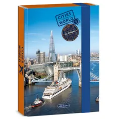 Ars Una: Ciudades - Londres caja de cuadernos A5 con un grosor de lomo de 4 cm