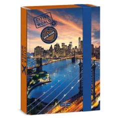 Ars Una: Ciudades - Nueva York caja de cuadernos A5 con un grosor de lomo de 4 cm