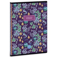 Ars Una: Cuaderno a cuadros extra con ganchos de Catalina Estrada A/5