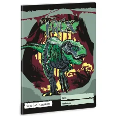Ars Una: Cuaderno de líneas T-Rex para 1er grado A/5