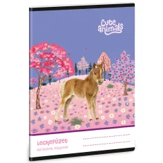 Ars Una: Cuadernos de tareas de animales lindos 38 hojas A/5