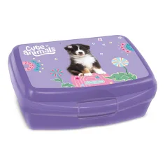 Ars Una: Cute Animals Aussie caja de almuerzo 16,5x6x13,5cm