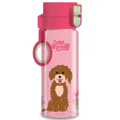 Ars Una: Cute Animals Doggie botella sin BPA 475ml