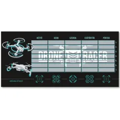 Ars Una: Drone Racer de una cara, horario de dos caras