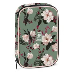 Ars Una: Estuche de lápices Flowery Green de múltiples niveles