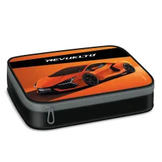Ars Una: Estuche de varios niveles con diseño de Lamborghini 15,5x22,5x4,5cm