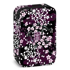 Ars Una: Estuche de varios niveles Sakura 15,5x22,5x4,5cm