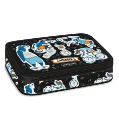 Ars Una: Estuche desplegable de múltiples niveles Wheelz 15,5x22,5x4,5cm