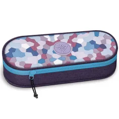 Ars Una: Estuche grande Caleidoscope-blue 23x5,5x9cm