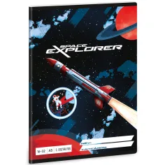 Ars Una: Explorador del espacio cuaderno de líneas A/5 16-32
