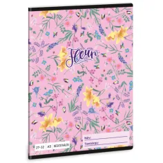 Ars Una: Fleur cuaderno a cuadros A/5 27-32