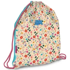 Ars Una: Flower Power mochila de deporte con flores, 32x42cm