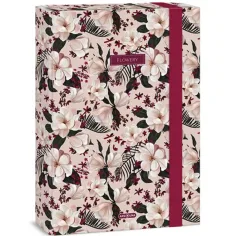 Ars Una: Flowery Pink A/4 caja de cuadernos