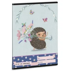 Ars Una: Fresh Flowers cuaderno a cuadros A/5 27-32