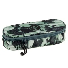 Ars Una: Funda de lápices con estampado de camuflaje grande 23x5,5x9cm