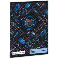 Ars Una: Gamers HUD A/5 cuaderno de líneas para 1er grado 14-32