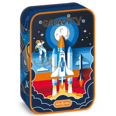 Ars Una: Gravity astronauta estuche de lápices de múltiples niveles 15,5x22,5x4,5cm