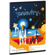 Ars Una: Gravity cuaderno de cuadrícula A/5