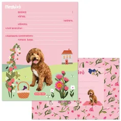 Ars Una: Invitación de fiesta perruna de animales adorables con sobre 10 unidades