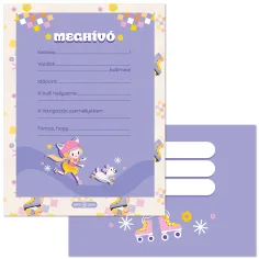 Ars Una: Keep rolling set de invitaciones de 10 unidades con sobre
