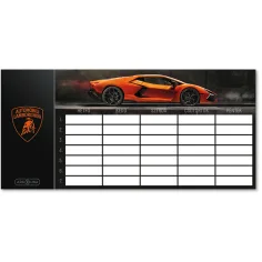 Ars Una: Lamborghini Aventador de una sola cara, horario de dos caras