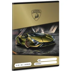 Ars Una: Lamborghini Sian A/5 cuaderno de líneas de 3er grado 12-32