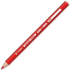 Ars Una: Lápiz Jumbo rojo en forma de triángulo