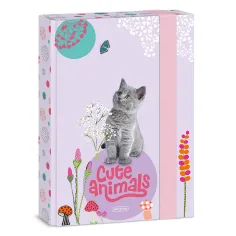Ars Una: Lindos animales - Caja de cuadernos A5 con gatos